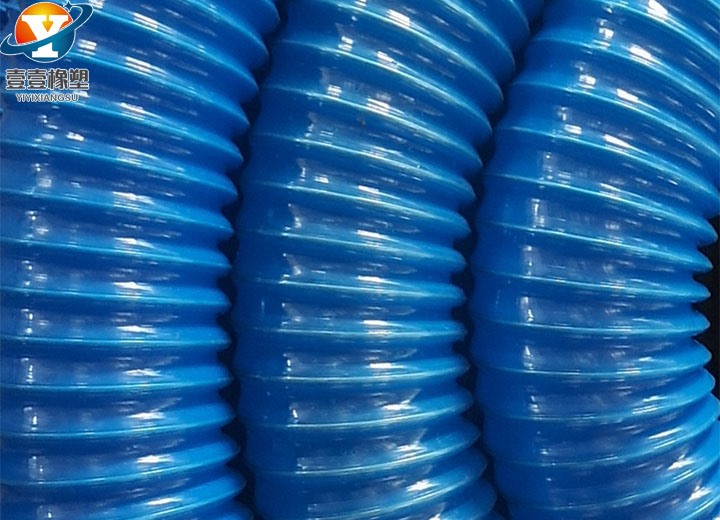 pu透明鋼絲通風吸塵軟管